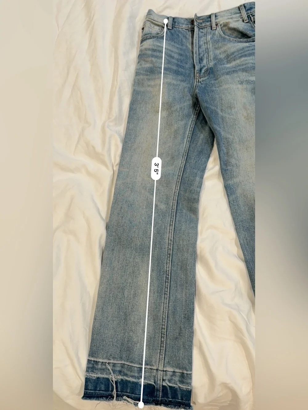 Men's Straight Fit Light Blue Jeans